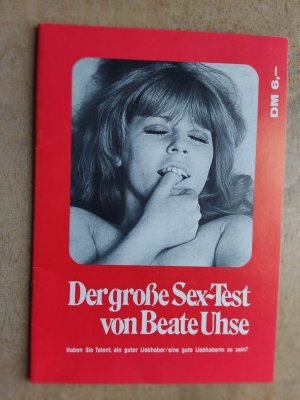 Der große Sex-Test von Beate Uhse