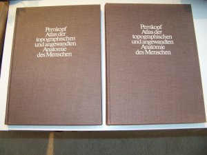 Pernkopf Atlas Anatomie des Menschen 2. Auflage Band 1 und Band 2 komplett TOP