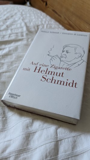 gebrauchtes Buch – Schmidt, Helmut; di Lorenzo – Auf eine Zigarette mit Helmut Schmidt