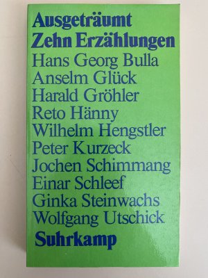 gebrauchtes Buch – Hans- Ulrich Müller- Schwefe  – Ausgeträumt - Zehn Erzählungen