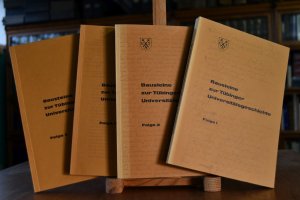 gebrauchtes Buch – Schäfer Volker – Bausteine zur Tübinger Universitätsgeschichte Folge 1-4. Werkschriften des Universitätsarchivs Tübingen Reihe 1: Quellen und Studien Heft 6, 9,12, 14.