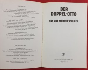 gebrauchtes Buch – Otto Waalkes – Der Doppel-Otto