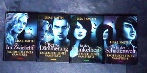 4 X Tagebuch eines Vampirs (Im Zwielicht + Bei Dämmerung + In der Dunkelheit + In der Schattenwelt)