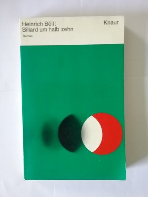 antiquarisches Buch – Heinrich Böll – Billard um halb zehn