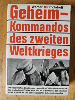 gebrauchtes Buch – Werner Brockdorff – Geheimkommandos des zweiten Weltkrieges