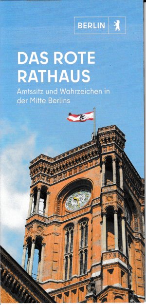 Das Rote Rathaus Amtssitz und Wahrzeichen in der Mitte Berlins Kai Wegner