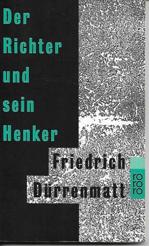 gebrauchtes Buch – Friedrich Dürrenmatt – Der Richter und sein Henker