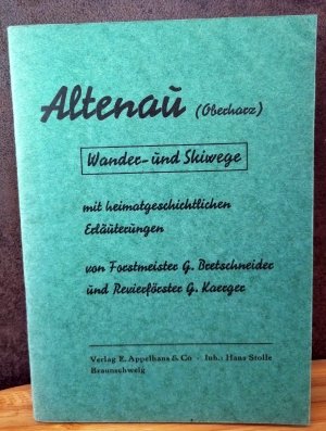 antiquarisches Buch – Bretschneider, G.  – Altenau (Oberharz) Wander- und Skiwege