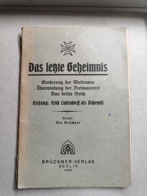 Das letzte Geheimnis