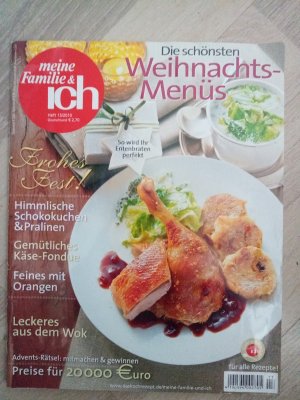 gebrauchtes Buch – meine Familie & ich – meine Familie & ich Die schönste Weihnachts Menüs