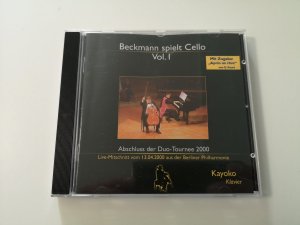 Beckmann spielt Cello     ---     Das Berlin Konzert - Live