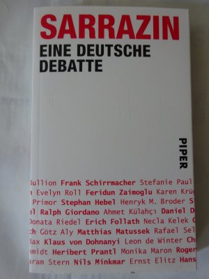 gebrauchtes Buch – Deutschlandstiftung Integration – Sarrazin - Eine deutsche Debatte