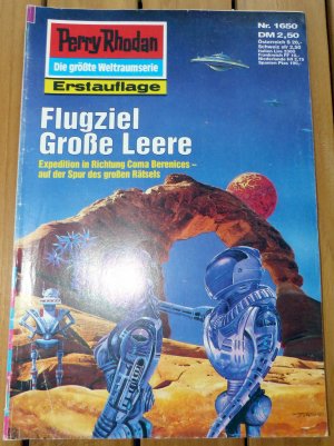 gebrauchtes Buch – HORST HOFFMANN – PERRY RHODAN 1650 - FLUGZIEL GROßE LEERE