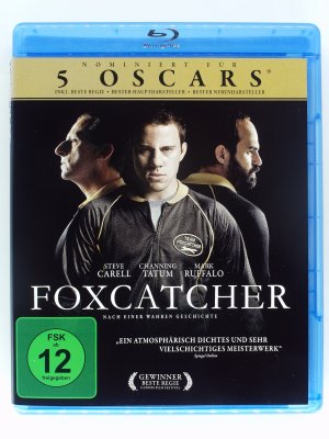 gebrauchter Film – Bennett Miller – Foxcatcher - Ringer Ringen, Olympia - Steve Carell, Channing Tatum, Mark Ruffalo