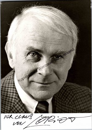 Original Autogramm Loriot (1923-2011) /// Autograph signiert signed signee