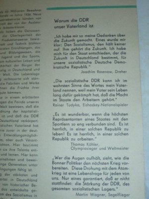 antiquarisches Buch – Hrsg. Zentralvorstand der GST / Abt – Warum vormilitärische Ausbildung? ( GST Propagandabroschüre zur Einführung des Pflichtfaches in der Lehrlingsausbildung ab 1968 )