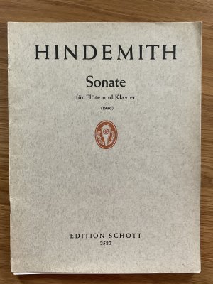 Sonate für Flöte und Klavier 1936