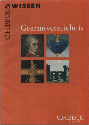 gebrauchtes Buch – C. H. Beck Gesamtverzeichnis - WISSEN