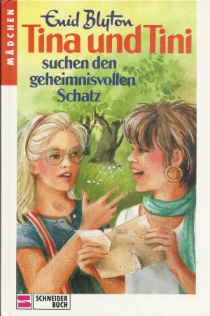 gebrauchtes Buch – Enid Blyton – Tina und Tini / Suchen den geheimnisvollen Schatz