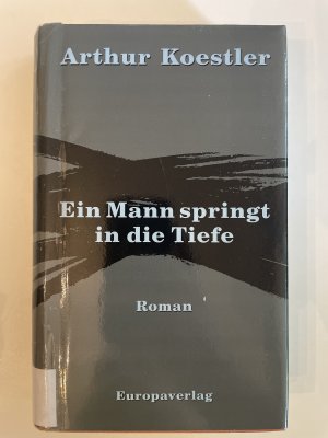 Ein Mann springt in die Tiefe