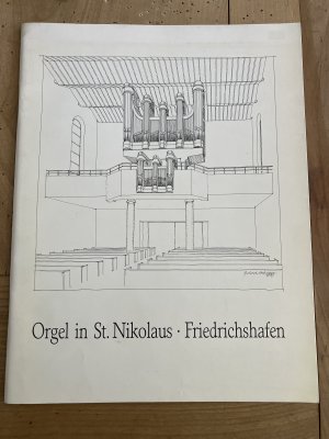 Orgel in St. Nikolaus, Friedrichshafen : Die Orgel in der St.-Nikolaus-Kirche in Friedrichshafen.