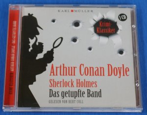 gebrauchtes Hörbuch – Arthur Conan Doyle – Sherlock Holmes ~ Das getupfte Band