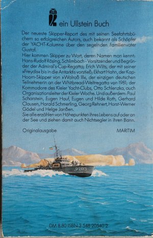 gebrauchtes Buch – Krauss, Wolfgang J – Ihr Hafen ist die See - Skipper-Report