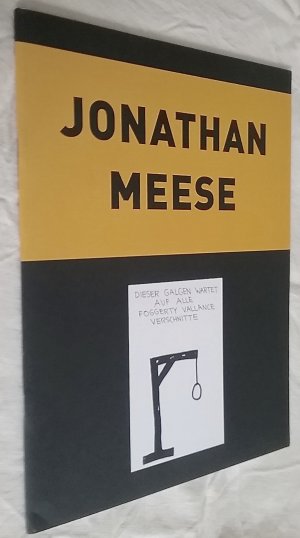 Jonathan Meese ›Stierhoden und Absinth‹ erwin meese • signed copy