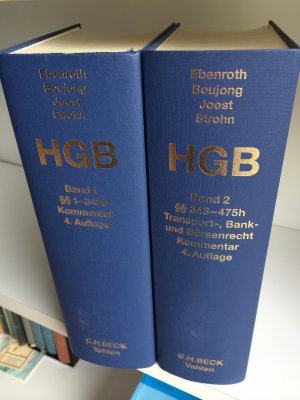 HGB. Handelsgesetzbuch. Kommentar. 2 Bände (= komplett)