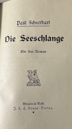 Die Seeschlange - Ein Seeroman