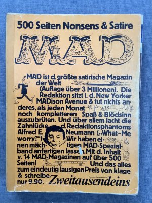 MAD - 500 Seiten Nonsens und Satire ((Zusammendruck der Hefte 44, 45, 46, 47, 48, 49, 50, 51, 52, 53, 54, 55, 56, 57)