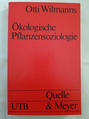 Ökologische Pflanzensoziologie , 3. Auflage