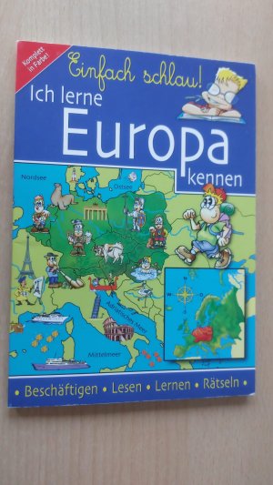 gebrauchtes Buch – Inger Hatzky - mit Artikelfotos – Ich lerne Europa kennen: Beschäftigen - Lesen - Lernen - Rätseln - mit Artikelfotos