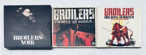 gebrauchter Tonträger – Broilers – Noir – 3 CDs + 1 DVD von Broilers : Noir (CD + DVD) + Fackeln Im Sturm... Arme Lichter Im Wind (CD) + Loco Hasta La Muerte - E.P. Collection (CD)