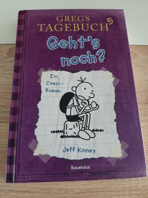 gebrauchtes Buch – Jeff Kinney – Gregs Tagebuch 5 - Geht's noch?