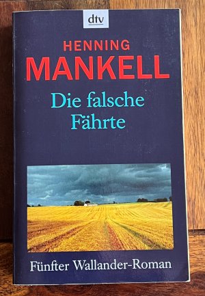 gebrauchtes Buch – Henning Mankell – Die falsche Fährte