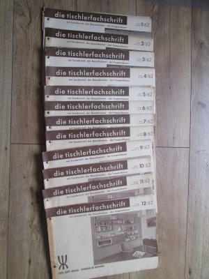 Die Tischlerfachschrift 1962