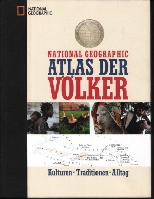 gebrauchtes Buch – Carlo Lauer – National-geographic-Atlas der Völker - Kulturen, Traditionen, Alltag