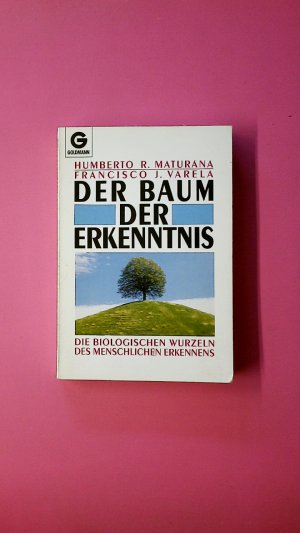 gebrauchtes Buch – Maturana, Humberto R – DER BAUM DER ERKENNTNIS. die biologischen Wurzeln des menschlichen Erkennens