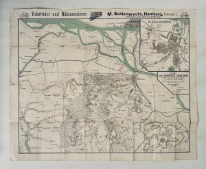 Harburg / Führer durch Harburgs Umgegend 1:50 000