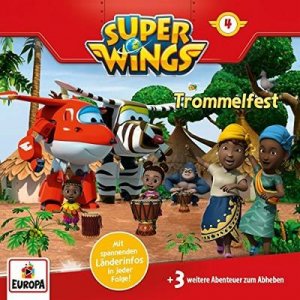 neues Hörbuch – Super Wings – 004/Trommelfest