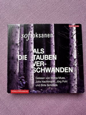 gebrauchtes Hörbuch – Sofi Oksanen – Als die Tauben verschwanden - 6 CDs - gekürzte Lesung