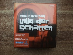 gebrauchtes Hörbuch – David Hewson – Villa der Schatten, 12 CDs, ohne Bonus CDs.