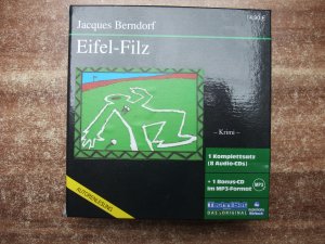 gebrauchtes Hörbuch – Jacques Berndorf – Eifel-Filz. 8 CDs, ohne Bonus CD.