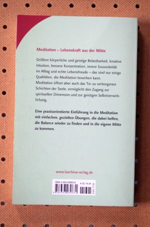 gebrauchtes Buch – Rohr, Wulfing von – Meditation