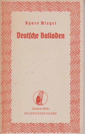 Deutsche Balladen - Feldpostausgabe