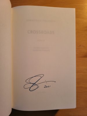 gebrauchtes Buch – Jonathan Franzen – Crossroads, Signiert, Erstausgabe