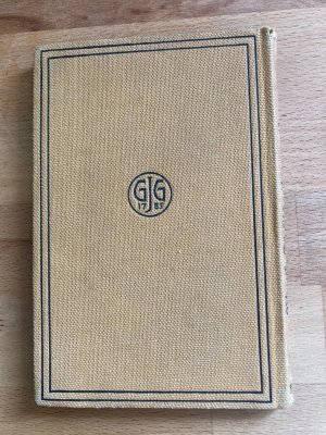 antiquarisches Buch – Nemeth Dr. J – Türkische Grammatik, Sammlung Göschen: Band 771.