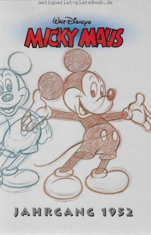 Micky Maus. Reprint Kassette 1. Jahrgang 1952. Ex.-Nr. 0221. Inclusive Zertifikat: Hiermit bestätigen wir dem Inhaber dieser Ausgabe, daß die Gesamtauflage […]