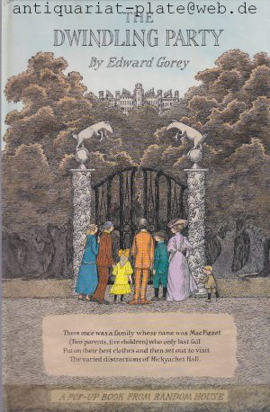 The Dwindling Party by Edward Gorey. Pop-up book / Pop-up Buch.